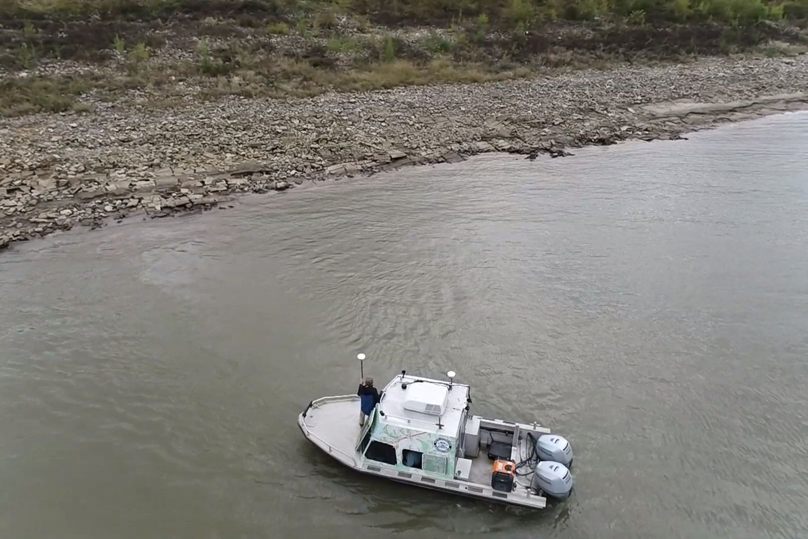 DIMCO hydrographic surveying field operations