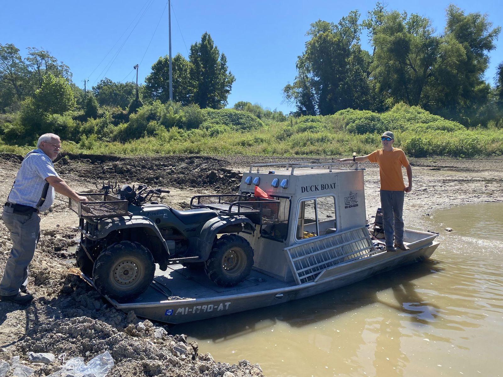 DIMCO difficult access hydrographic work