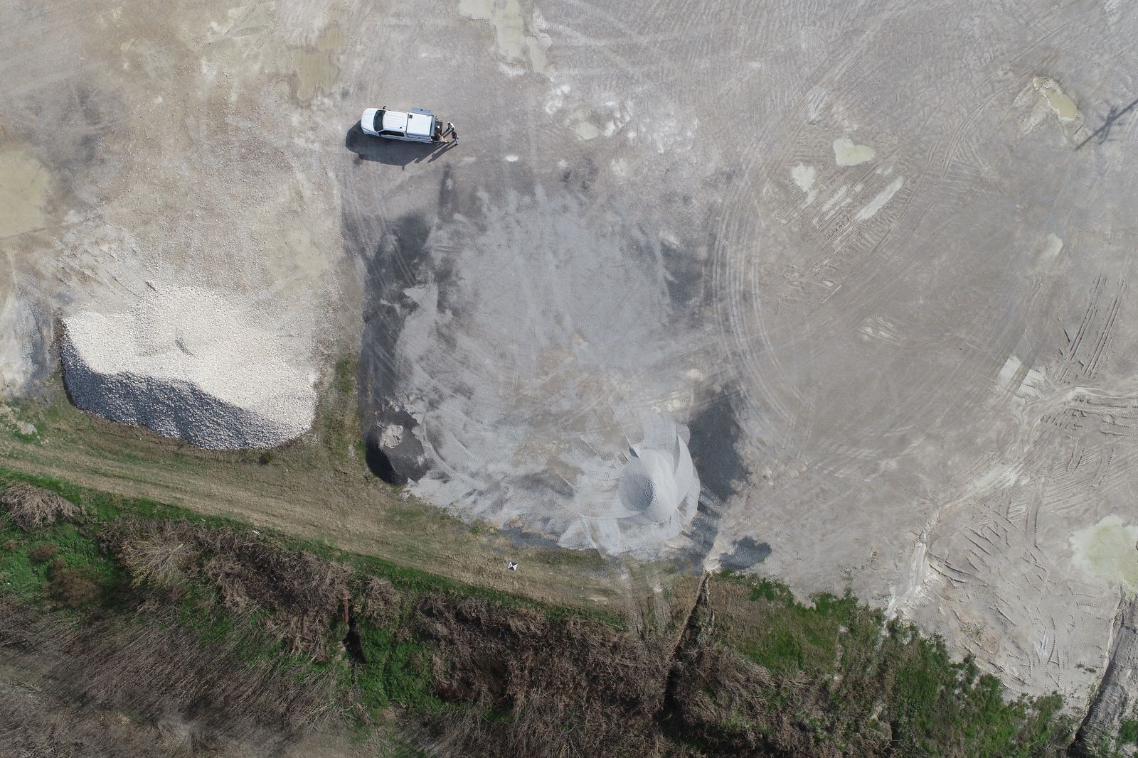 Aerial material inventory