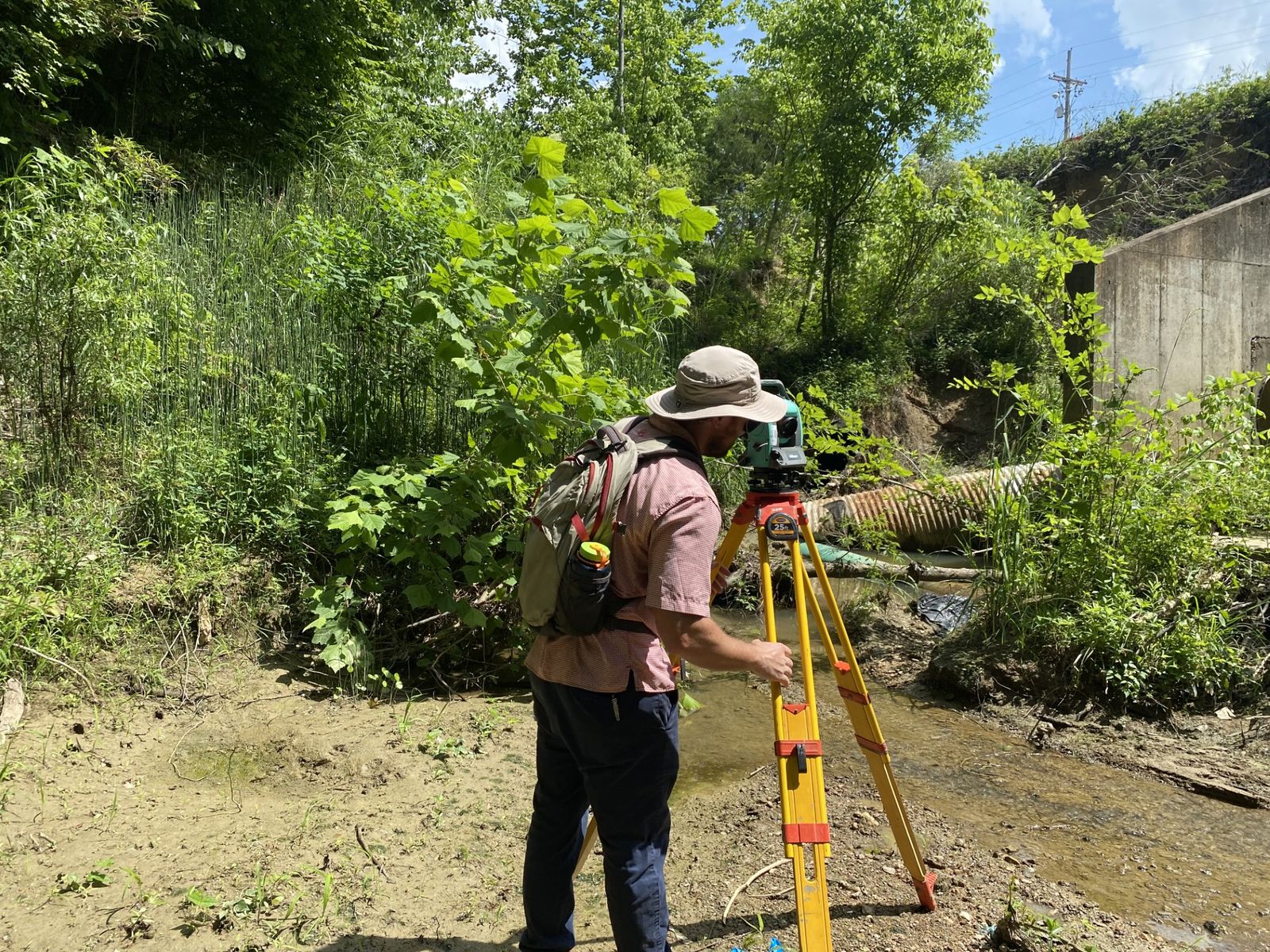 DIMCO land surveying field work